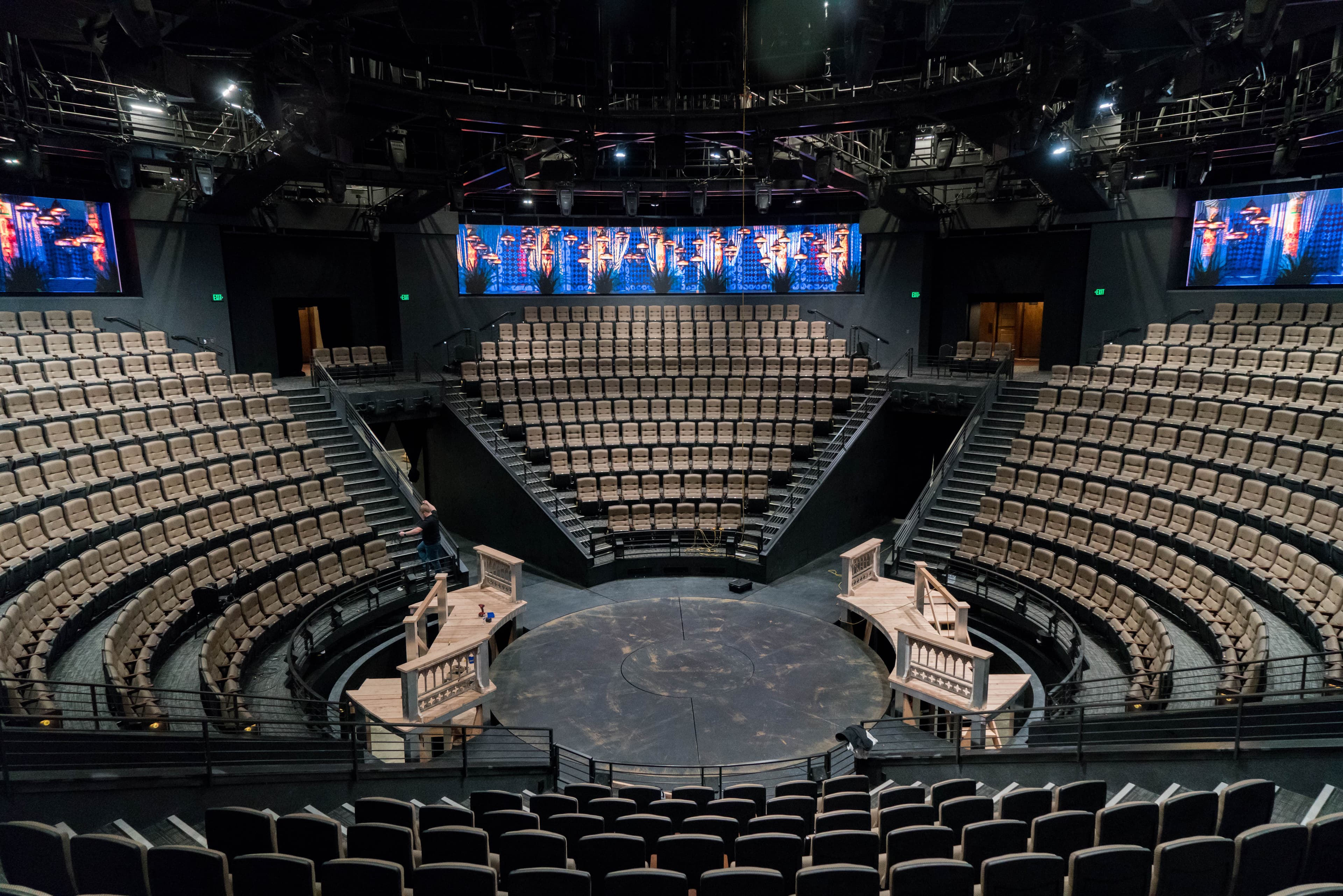 Revel logo carousel panel