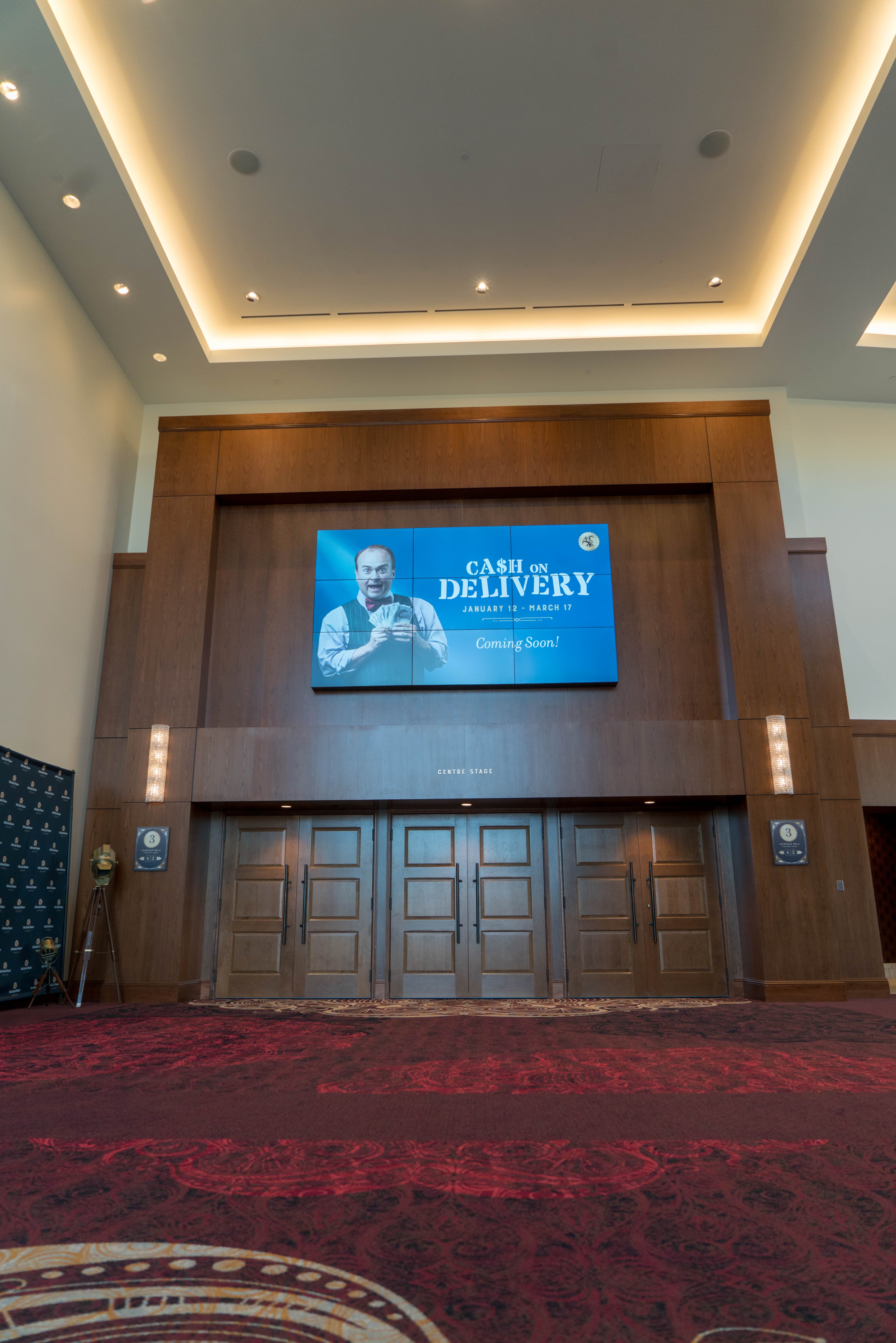 Revel logo carousel panel