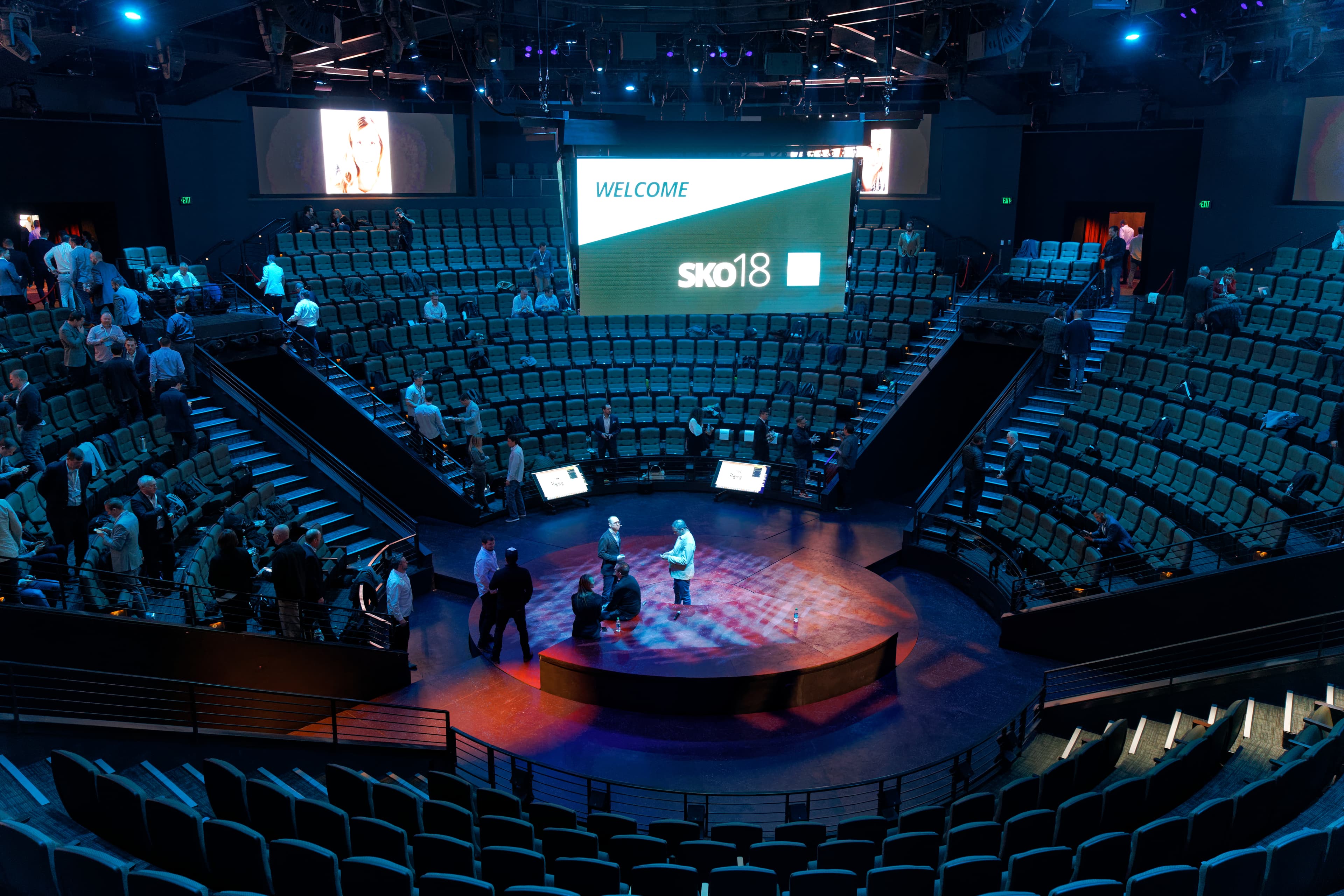 Revel logo carousel panel