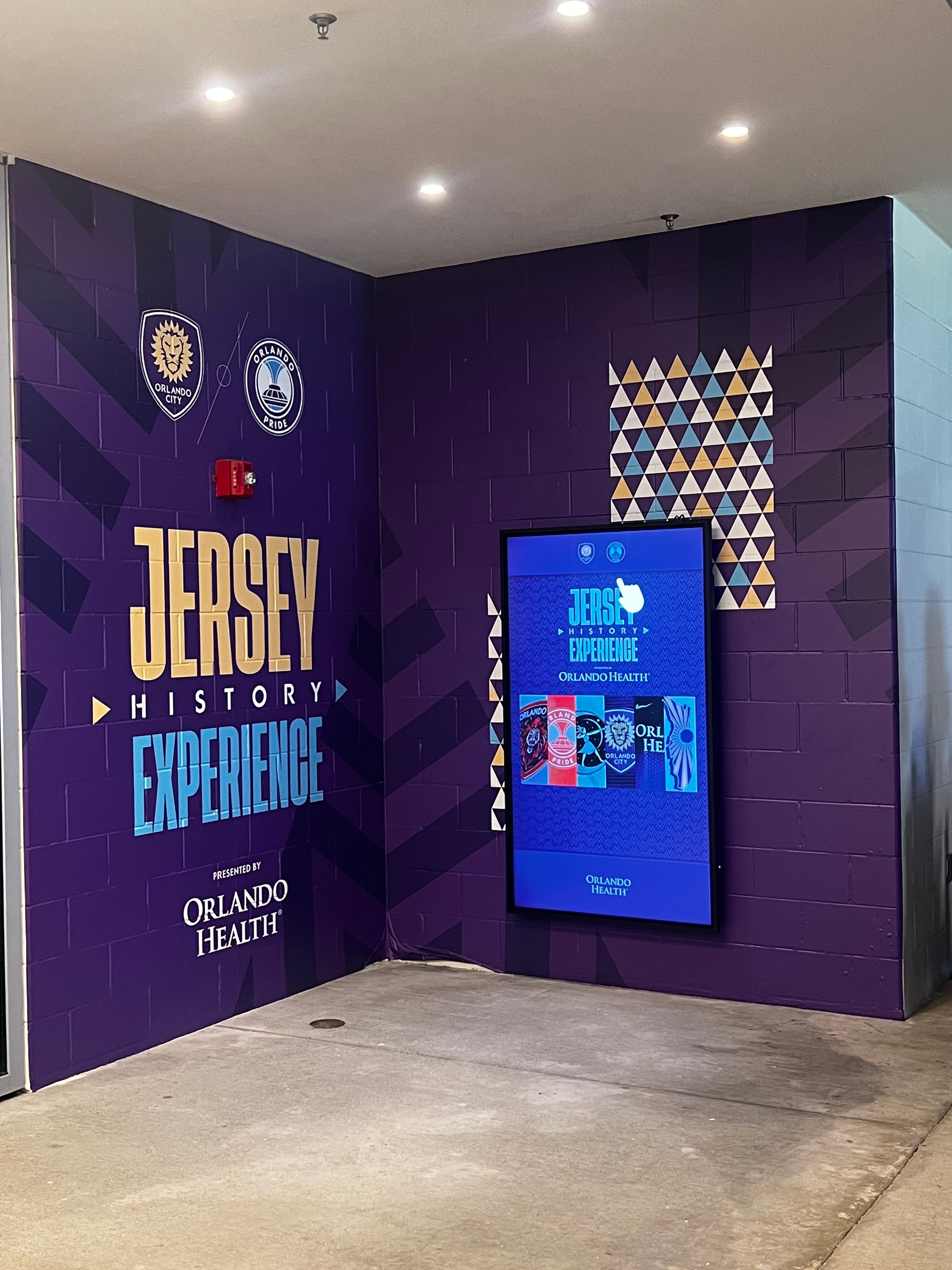 Orlando City Soccer carousel panel