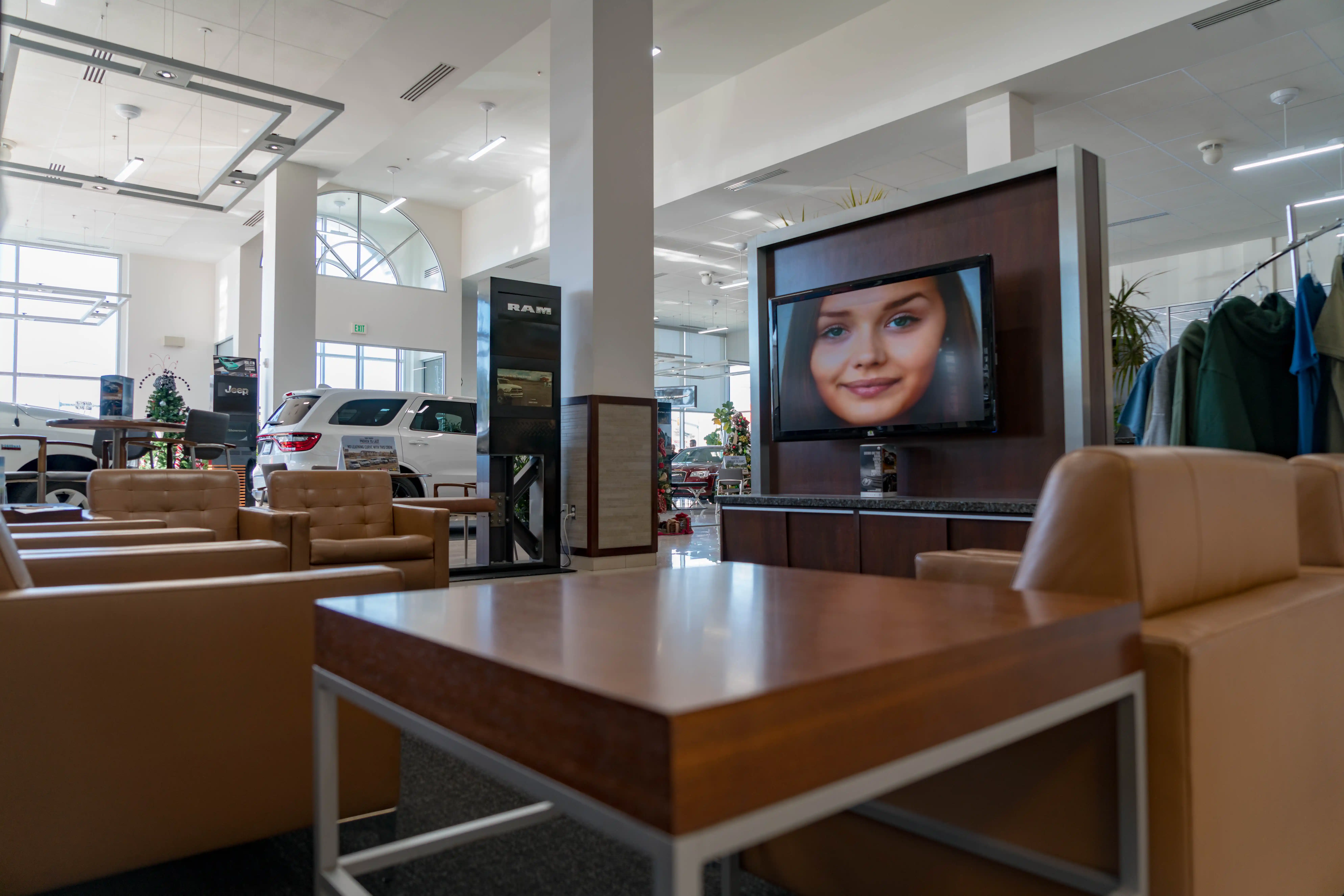 Automotive display installation with dynamic promotions