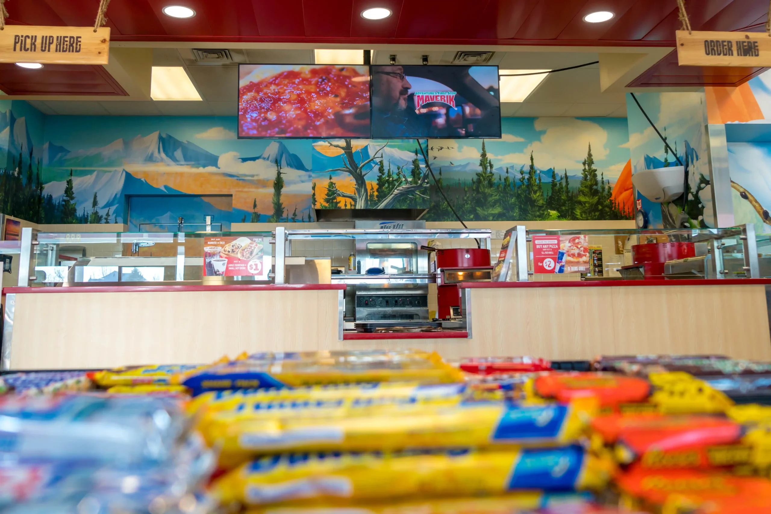 Maverik carousel panel Maverik carousel panel