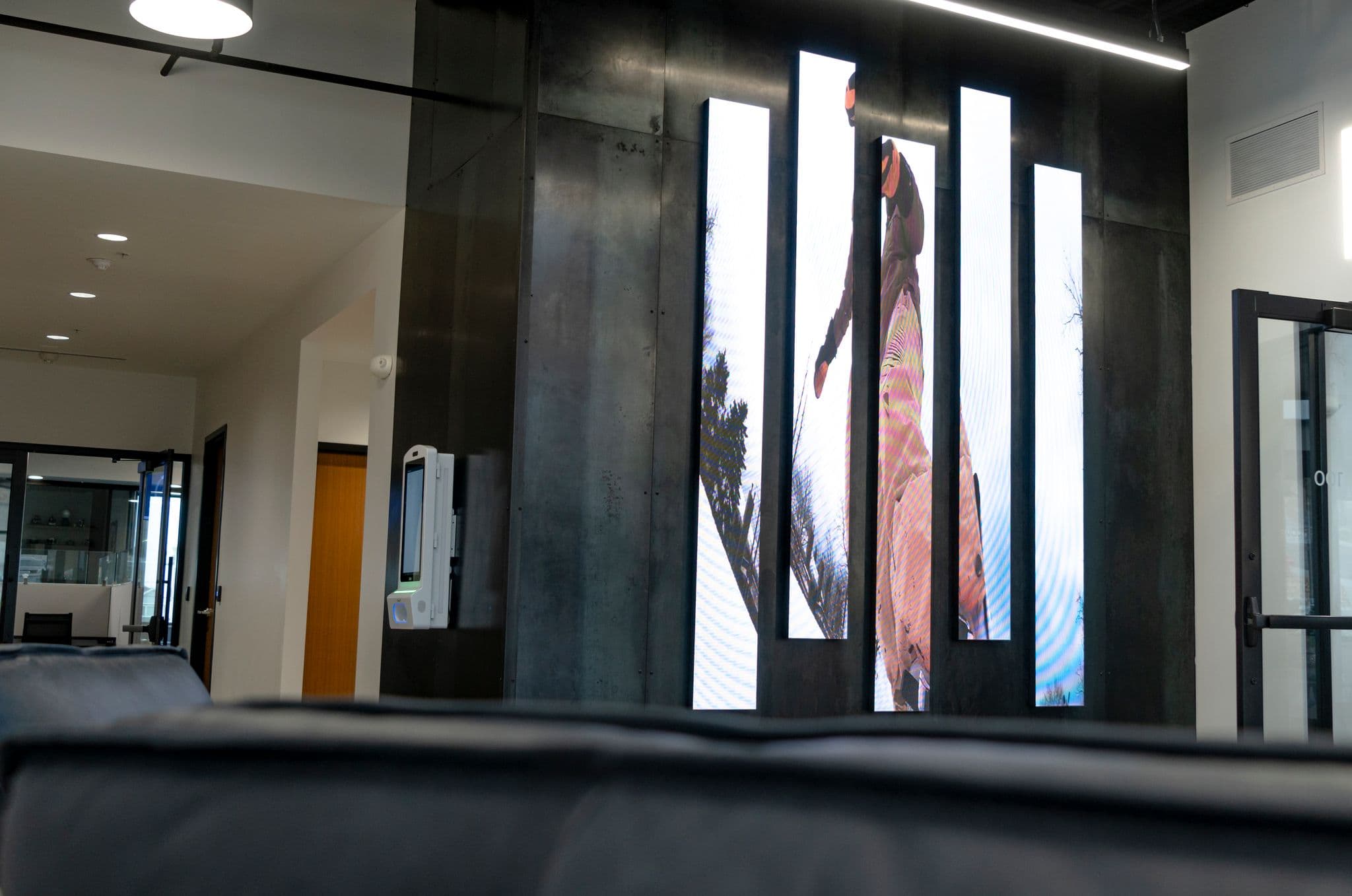 Corporate office communication displays