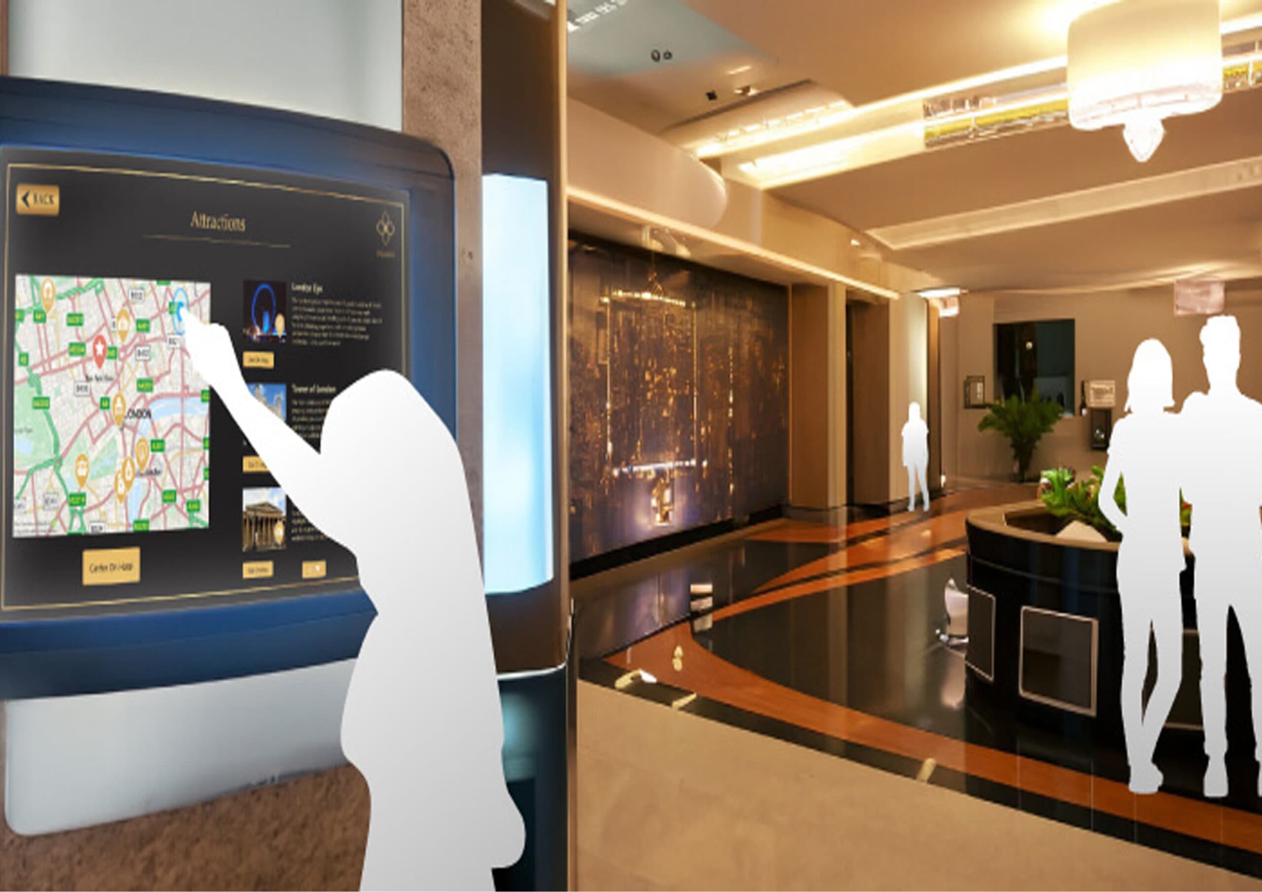 Hotel & Resort Signage in Scottsdale: Concierge-Level Guest Info on Screens